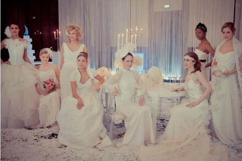 Impressionen der Modenschau des Hochzeitssalons 2012