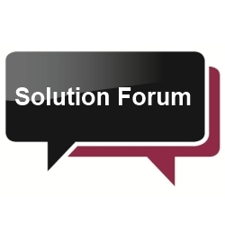 Solution Forum - Innovation.Strategie.Austausch Solution Forum - Innovation.Strategie.Austausch