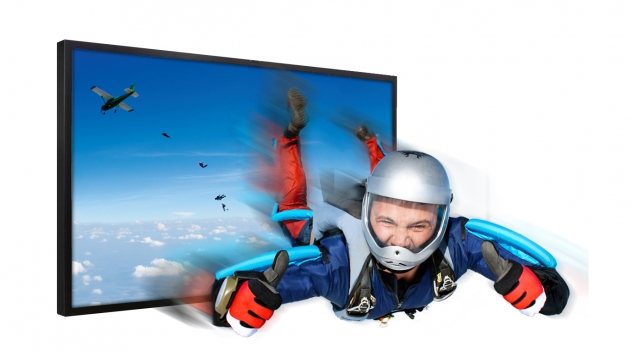 Autostereoskopisches 3D Digital Signage im Hoch- und Querformat mit dem BDL5535VS