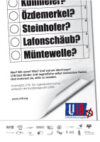 Ein Motiv der U18-Imagekampagne von united communications Ein Motiv der U18-Imagekampagne von united communications