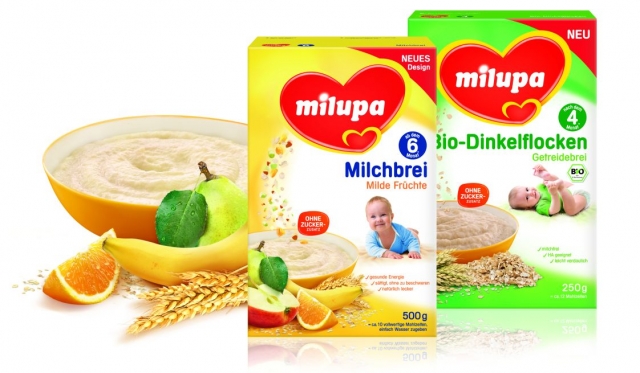 Die neuen Milupa Breie frei von Zuckerzusätzen und Aromen.