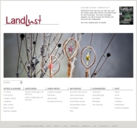 Die schönsten Seiten des Landlebens online: Die Website von LandLust auf Basis von InterRed Die schönsten Seiten des Landlebens online: Die Website von LandLust auf Basis von InterRed