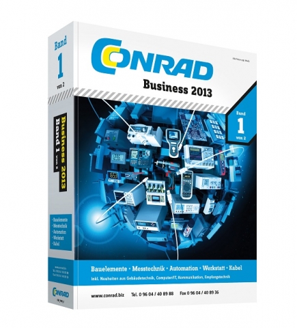 Der aktuelle Business-Katalog von Conrad Electronic bietet neben einem umfangreichen Produktsortimen Der aktuelle Business-Katalog von Conrad Electronic bietet neben einem umfangreichen Produktsortimen