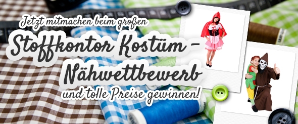 Stoffkontor Kostüm-Nähwettbewerb Stoffkontor Kostüm-Nähwettbewerb