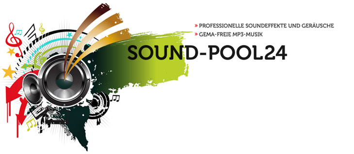 Soundpool.us - über 2000 GEMA-freie Musiken udn 17.000 professionelle Filmgeräusche
