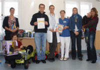 Spendenübergabe - Foto: G. Strauß