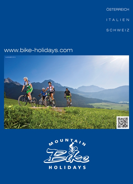 Der Katalog für den perfekten Mountainbike Urlaub in Österreich, Italien und der Schweiz.