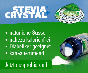 Natürlich Süßen mit Stevia-Crystal
