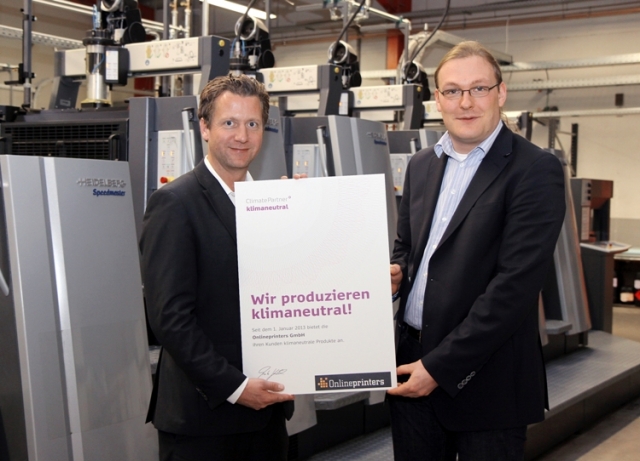 Drucksachen mit CO2-Fußabdruck Drucksachen mit CO2-Fußabdruck