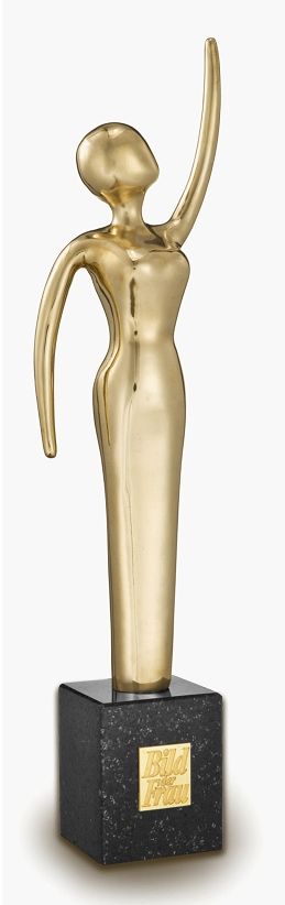 Goldene Bild der Frau Goldene Bild der Frau