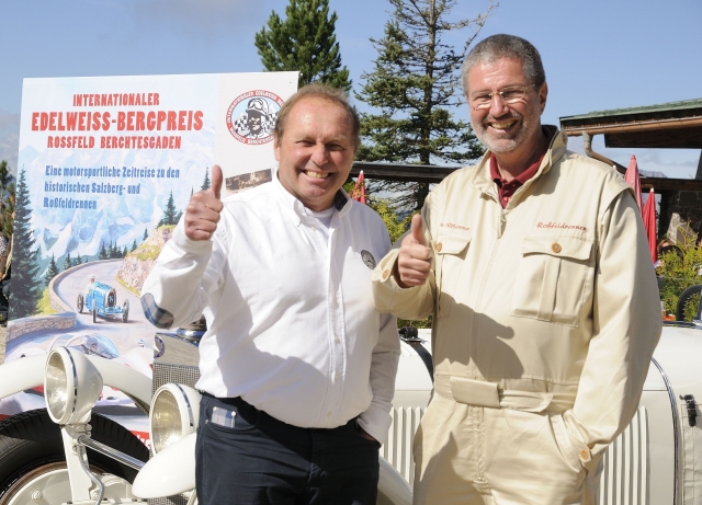 Jochen Mass und Veranstalter Joachim Althammer (Foto: Uwe Kurenbach)