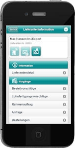 Die bisher jüngste mobile Lösung aus dem Hause abas: Mobile Purchase Die bisher jüngste mobile Lösung aus dem Hause abas: Mobile Purchase