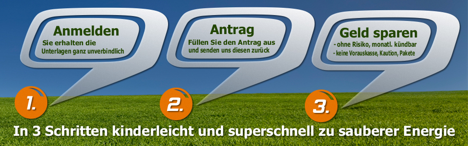 Jetzt den Onlinerechner testen, anmelden und sparen beim Stromanbieterwechsel