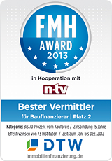FMH-Award 2013 DTW-Immobilienfinanzierung