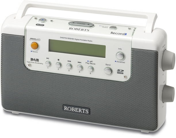 Roberts RecordR: DAB+ und UKW RDS SD-Karten-Radiorecorder