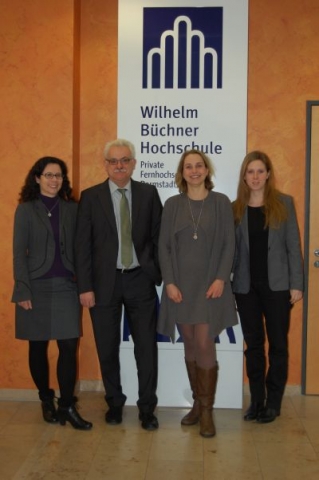 Vertreter /innen der Wilhelm Büchner Hochschule und der Deutschen Bahn (Personal- und Führungskräfte Vertreter /innen der Wilhelm Büchner Hochschule und der Deutschen Bahn (Personal- und Führungskräfte