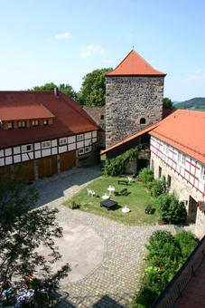 BURG FÜRSTENECK, Innenhof BURG FÜRSTENECK, Innenhof