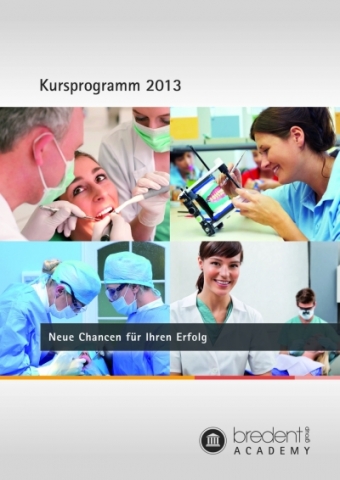 Das neue Kursprogramm von bredent:?Neue Chancen für Ihren Erfolg?.