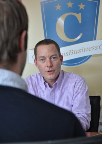 Apontas-CEO Andreas Tafel sprichtüber den C-Club Apontas-CEO Andreas Tafel sprichtüber den C-Club