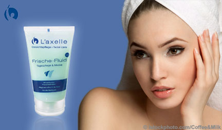 L’axelle® Gesichtspflege „Frische-Fluid 2in1“ L’axelle® Gesichtspflege „Frische-Fluid 2in1“