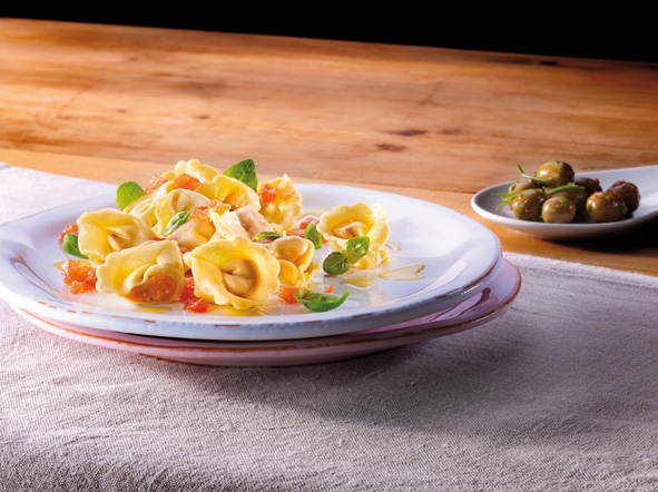 BÜRGER Pasta al dente Tortellini Tomate-Mozzarella