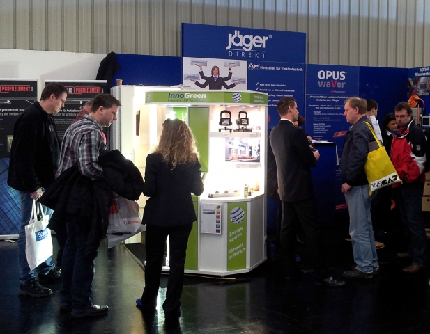 Jäger Direkt auf der eltec 2013: Der Messeauftritt war ein voller Erfolg. Jäger Direkt auf der eltec 2013: Der Messeauftritt war ein voller Erfolg.