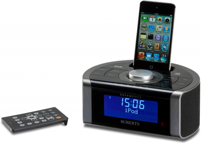 Roberts dreamDock: DAB+ Radiowecker und iPod-Dock Roberts dreamDock: DAB+ Radiowecker und iPod-Dock
