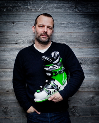 Boris Simon, Partner fpm mit dem VACUUM COMFORT FIT Fuse 9 VCF - ISPO Award Gold Winner 2013 Boris Simon, Partner fpm mit dem VACUUM COMFORT FIT Fuse 9 VCF - ISPO Award Gold Winner 2013