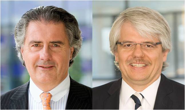 DIP-Sprecher Henrik Hertz (links) und Robin Frank, Geschäftsführer der Immobilienvermittlung BW GmbH