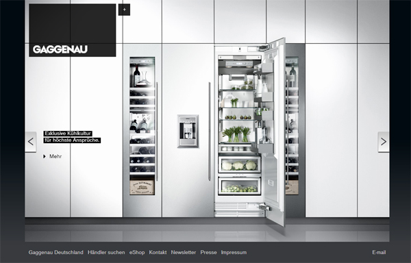 Kuborgh ist am Relaunch der internationalen Website von Gaggenau beteiligt. Kuborgh ist am Relaunch der internationalen Website von Gaggenau beteiligt.
