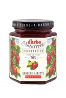Fruchtaufstrich – klasse kombiniert: Darbo Fruchtreich passiert Erdbeer-Limette
