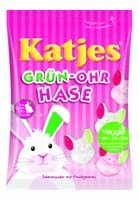 Verbraucher naschen lieber vegetarisch: Grün-Ohr Hase von Katjes Verbraucher naschen lieber vegetarisch: Grün-Ohr Hase von Katjes