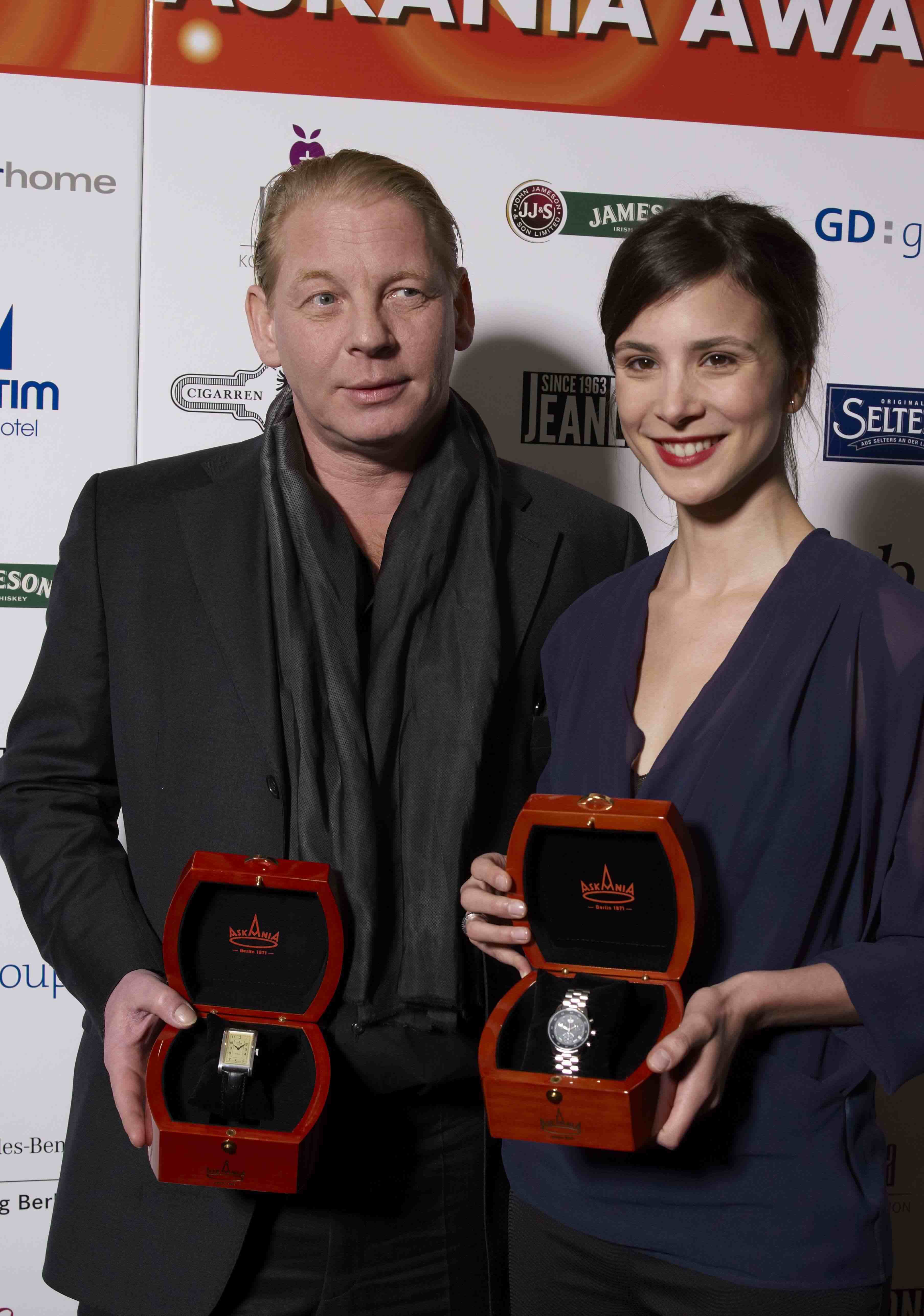 Die Preisträger des Askania Award 2013: Ben Becker und Aylin Tezel Die Preisträger des Askania Award 2013: Ben Becker und Aylin Tezel