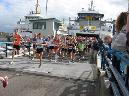Laufveranstaltung auf Texel