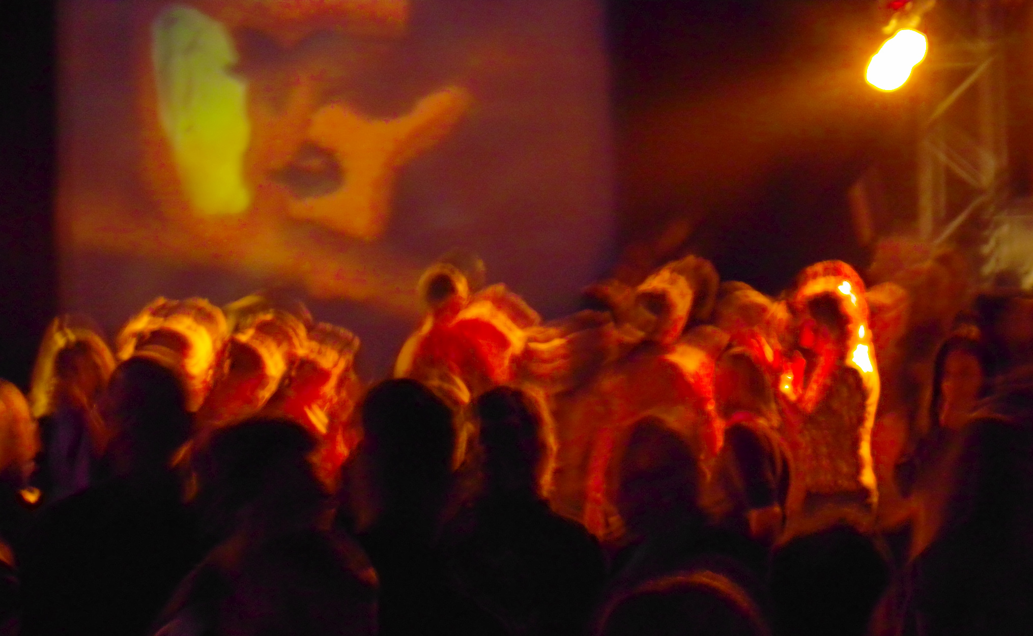 Tanzende auf der Musicland-Party in Restrup