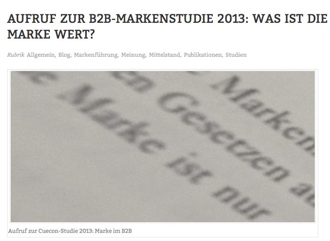 Entscheider aus B2B sind herzlich dazu eingeladen an der cuecon Umfrage zur Mark Entscheider aus B2B sind herzlich dazu eingeladen an der cuecon Umfrage zur Mark