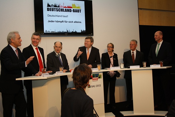 Bundesbauminister Dr. Peter Ramsauer, Jörgen Tang-Jensen , Pierre-Andrè de Chalendar , Karl-Ulrich K Bundesbauminister Dr. Peter Ramsauer, Jörgen Tang-Jensen , Pierre-Andrè de Chalendar , Karl-Ulrich K