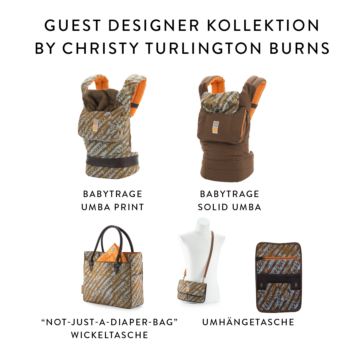 Ergobaby Europe: Guest Designer Kollektion by Christy Turlington Burns Ergobaby Europe: Guest Designer Kollektion by Christy Turlington Burns