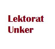 Logo vom Lektorat Unker.