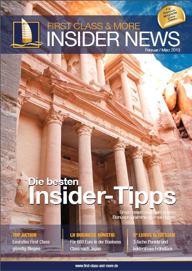 First Class&More Insider News Februar 2013