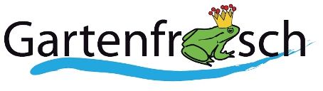 Gartenfrosch Logo Gartenfrosch Logo