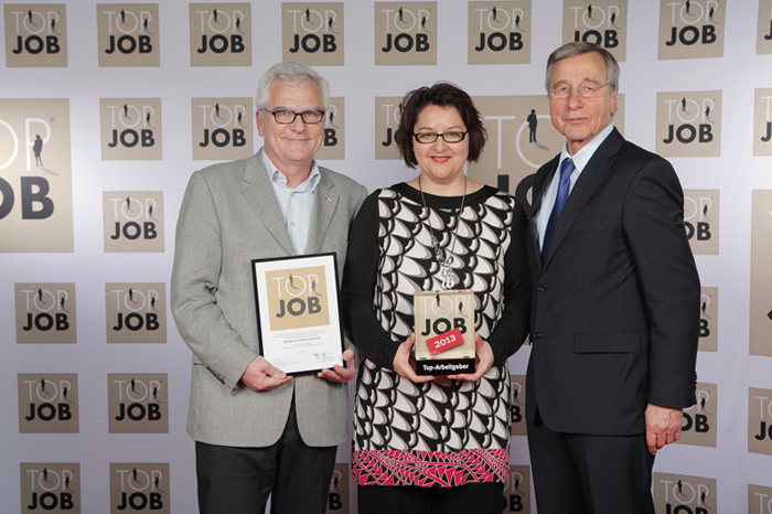 Bei der Preisverleihung - SAP-Projekthaus SPV erhält?Top Job?-Award Bei der Preisverleihung - SAP-Projekthaus SPV erhält?Top Job?-Award