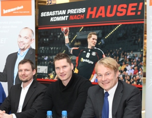 (Foto: hl-studios, Erlangen): Sebastian Preiß und seine Förderer