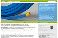 Screenshot: FLEXIRO Onlineshop für Fußbodenheizungen