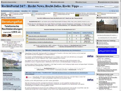 RechtsPortal 24/7: Rund um das Thema Recht!
