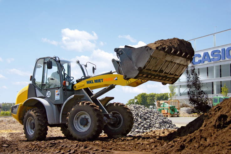 Gut gewartete und gepflegte Maschinen aus dem Mietpark werden auf der bauma 2013 Gut gewartete und gepflegte Maschinen aus dem Mietpark werden auf der bauma 2013