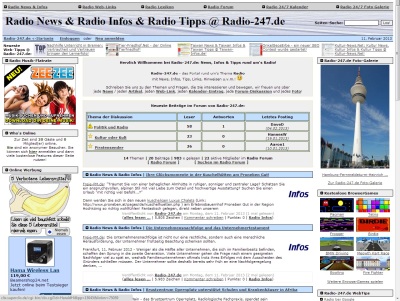 Radio-247.de: News, Infos & Tipps rund um's Radio! Radio-247.de: News, Infos & Tipps rund um's Radio!