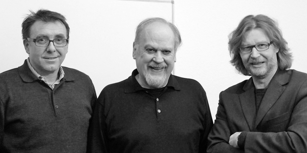 v.l.n.r.: R. Maassen, Dr. H. Stein, B. Zimmermann