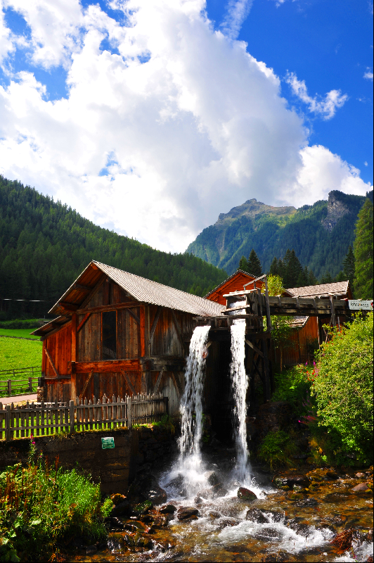 Die Lahnersäge im Ultental Die Lahnersäge im Ultental