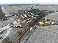 Die Baustelle für die Gasverdichterstation von Gasunie ist ein Anwendungsbeispiel für ELA-Systeme.